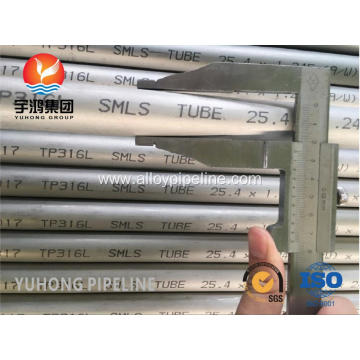 ASTM A213 TP316L SMLS SS Tube